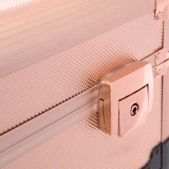 SlayCase® XLS Vanity Travel Case With Stand In Rose Gold Bling 22 SlayCase® XLS Vanity Travel Case With Stand In Rose Gold Bling -Impressionsvanity 11 slaycaseXLS rosegoldbling