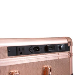 SlayCase® XLS Vanity Travel Case With Stand In Rose Gold Bling 21 SlayCase® XLS Vanity Travel Case With Stand In Rose Gold Bling -Impressionsvanity 13 slaycaseXLS rosegoldbling