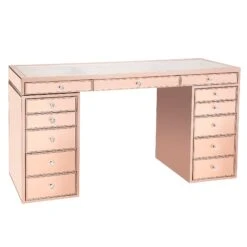 SlayStation® Pro Premium Mirrored Vanity Table -Impressionsvanity 19RJ068 L 1 Cropped