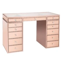 SlayStation® Plus Premium Mirrored Vanity Table 24 SlayStation® Plus Premium Mirrored Vanity Table -Impressionsvanity 19RJ088S 1 1 Cropped