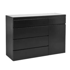 SlayStation® Credenza Vanity Display Chest With Drawers -Impressionsvanity 2022122968B 5 Drawers 1 Door Cabinet 2