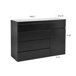 SlayStation® Credenza Vanity Display Chest With Drawers -Impressionsvanity 2022122968B 5 Drawers 1 Door Cabinet sized image