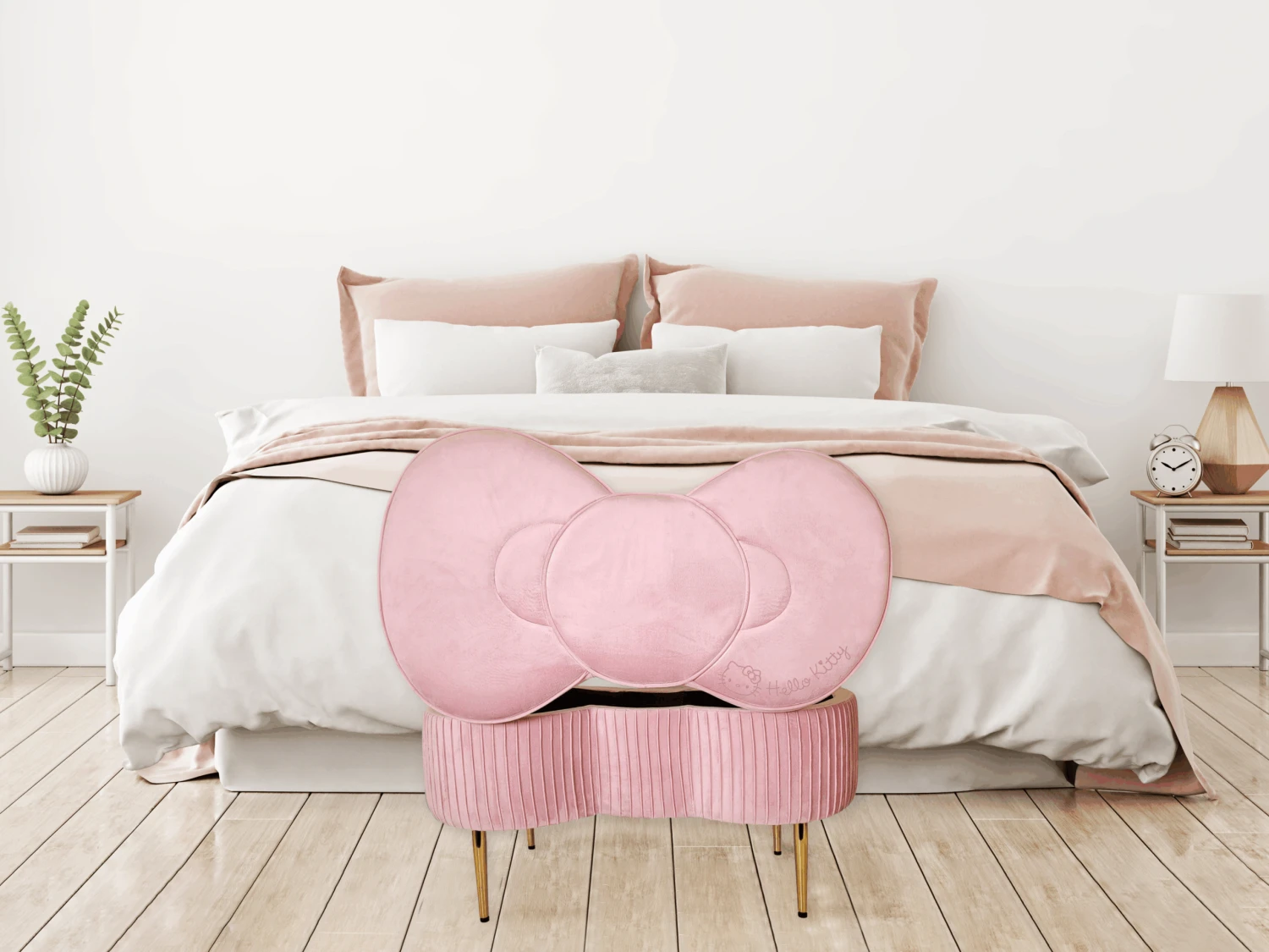 Hello Kitty® Bow Storage Bench 4 Hello Kitty® Bow Storage Bench - Image 2