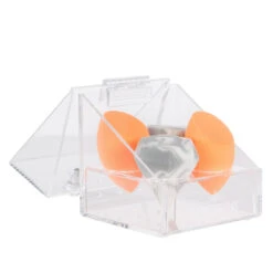 Diamond Collection 4-Slot Acrylic Makeup Blender Case -Impressionsvanity 210 4Slot AcrylicBlender 2