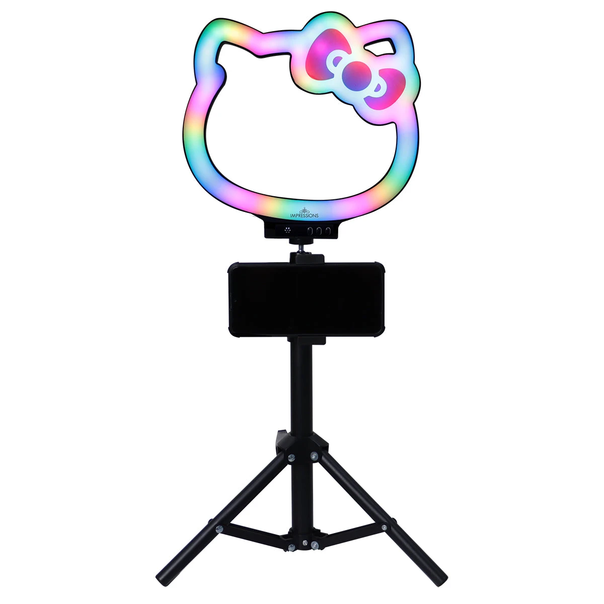 Hello Kitty® Supercute 10” RGB Desktop Ring Light With Tripod 11 Hello Kitty® Supercute 10” RGB Desktop Ring Light With Tripod - Image 9