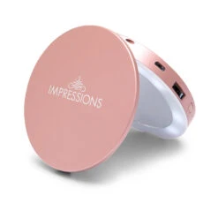 ChargeUp LED Compact Mirror & USB Power Bank -Impressionsvanity 4 powerbank compactmirror rosegold