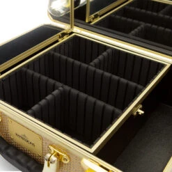 SlayCase® 2.0 Vanity Travel Case In Sparkle 14 SlayCase® 2.0 Vanity Travel Case In Sparkle -Impressionsvanity 5 slaycase champagnesparkle2.0