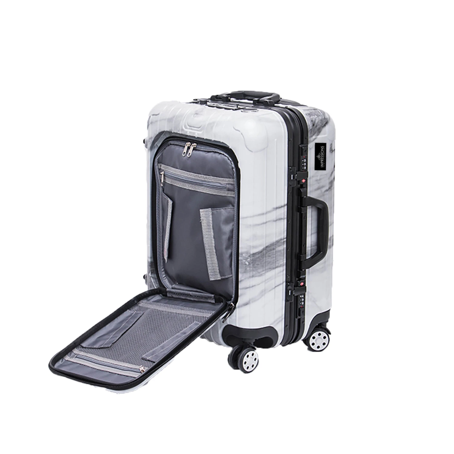 SlayCase® Marble Bella Travel Makeup Case 11 SlayCase® Marble Bella Travel Makeup Case - Image 9