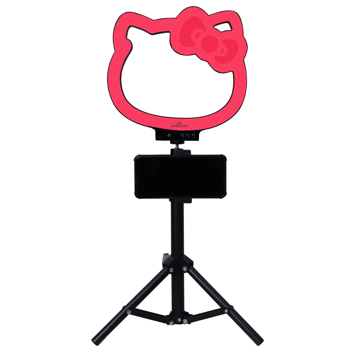 Hello Kitty® Supercute 10” RGB Desktop Ring Light With Tripod 4 Hello Kitty® Supercute 10” RGB Desktop Ring Light With Tripod - Image 2
