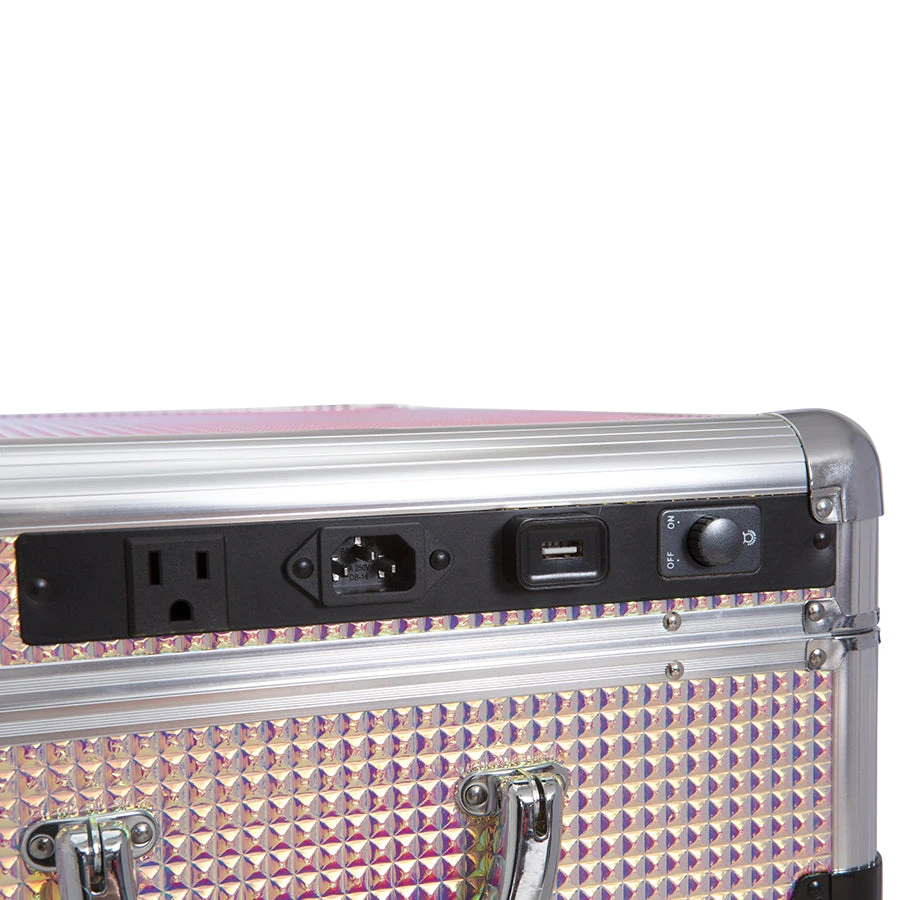 SlayCase® XLS Vanity Travel Case With Stand In Mermaid Shimmer 8 SlayCase® XLS Vanity Travel Case With Stand In Mermaid Shimmer - Image 6