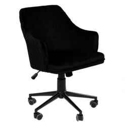 Adelyn Swivel Vanity Chair 24 Adelyn Swivel Vanity Chair -Impressionsvanity Adelyn 1 BlackCropped