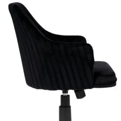 Adelyn Swivel Vanity Chair 26 Adelyn Swivel Vanity Chair -Impressionsvanity Adelyn 3 BlackCropped