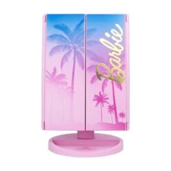 Barbie™ Trifold LED Tri-Tone Makeup Mirror With Magnification