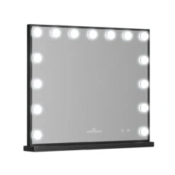 Hollywood Aurora Makeup Mirror 40 Hollywood Aurora Makeup Mirror -Impressionsvanity Black 2 Large