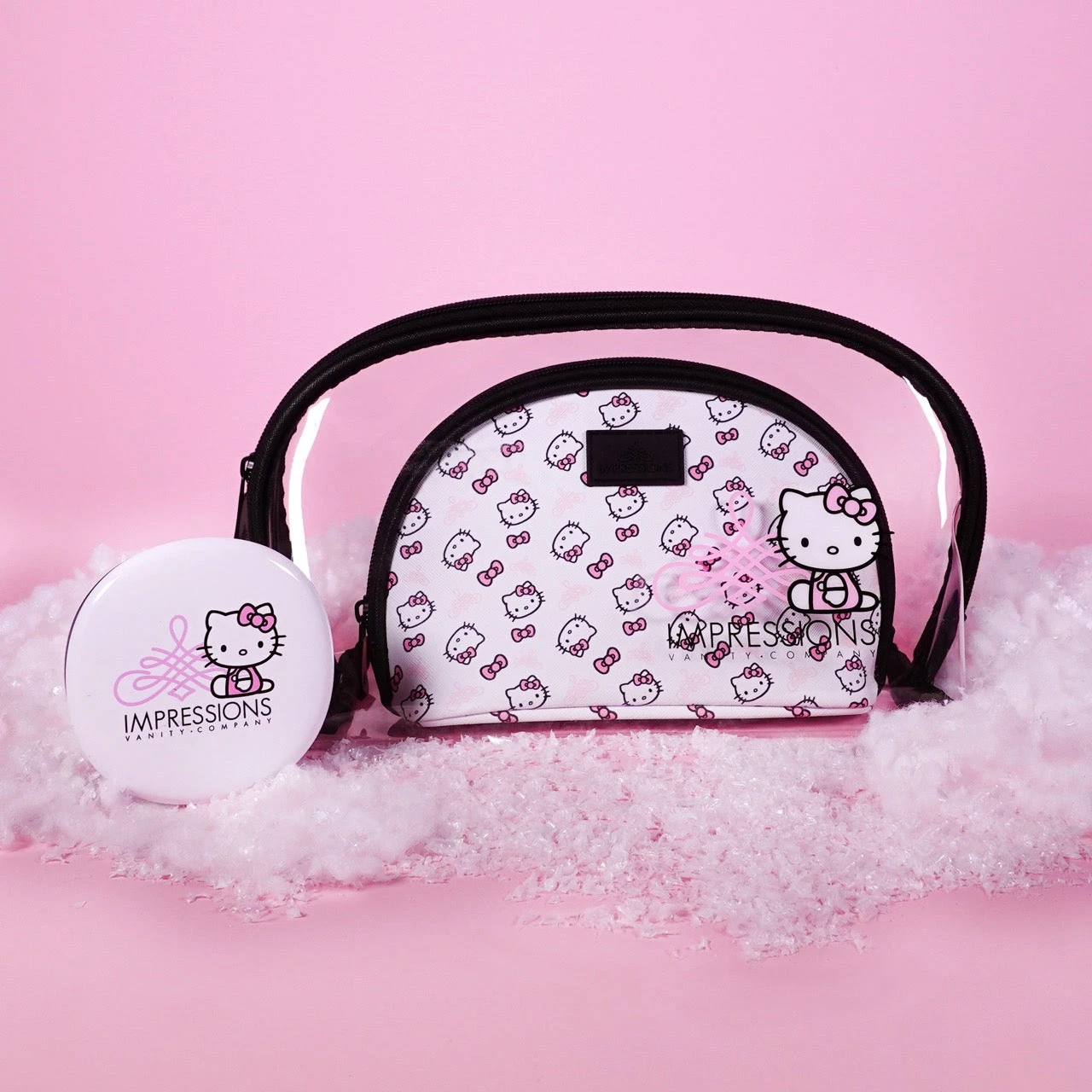 Hello Kitty® Clutch Set + Swirl Compact Bundle 3 Hello Kitty® Clutch Set + Swirl Compact Bundle