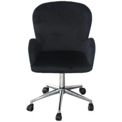 Colette Swivel Vanity Chair 13 Colette Swivel Vanity Chair -Impressionsvanity Colette Swivel Black 1