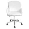 Colette Swivel Vanity Chair 1 Colette Swivel Vanity Chair -Impressionsvanity Colette Swivel White 1
