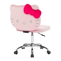 Hello Kitty® Kawaii Swivel Vanity Chair 24 Hello Kitty® Kawaii Swivel Vanity Chair -Impressionsvanity D2A5426