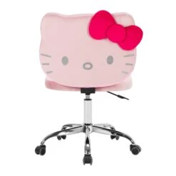 Hello Kitty® Kawaii Swivel Vanity Chair 22 Hello Kitty® Kawaii Swivel Vanity Chair -Impressionsvanity D2A5427