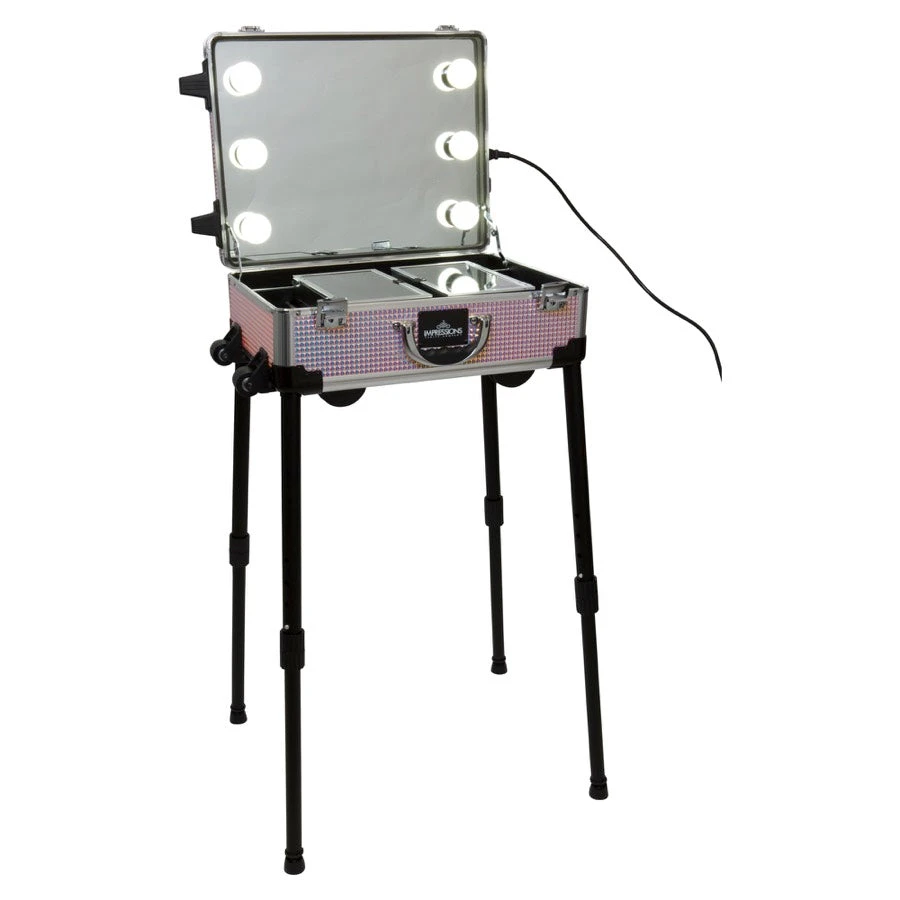 SlayCase® XLS Vanity Travel Case With Stand In Mermaid Shimmer 6 SlayCase® XLS Vanity Travel Case With Stand In Mermaid Shimmer - Image 4