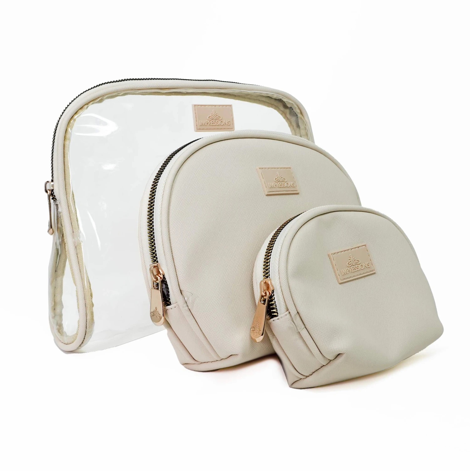 Havana Arch 3-PC Makeup Bag Set 8 Havana Arch 3-PC Makeup Bag Set - Image 6