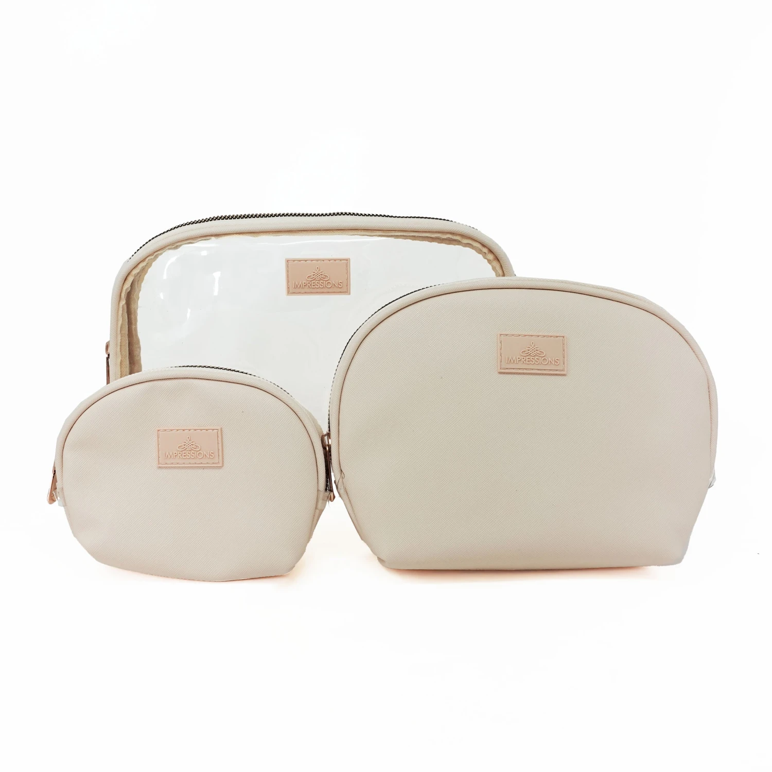 Havana Arch 3-PC Makeup Bag Set 7 Havana Arch 3-PC Makeup Bag Set - Image 5