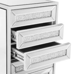 SlayStation® Diamond Edition 9-Drawers Vanity Storage Unit 13 SlayStation® Diamond Edition 9-Drawers Vanity Storage Unit -Impressionsvanity Diamond 9 Silver 2