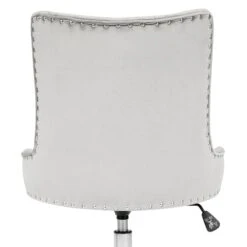 Raven Tufted Vanity Chair 29 Raven Tufted Vanity Chair -Impressionsvanity Elise 2 CoolGreyCropped Redo