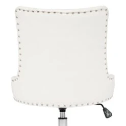 Raven Tufted Vanity Chair 39 Raven Tufted Vanity Chair -Impressionsvanity Elise 2 WhiteCropped
