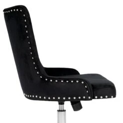 Raven Tufted Vanity Chair 24 Raven Tufted Vanity Chair -Impressionsvanity Elise 3 BlackCropped