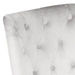 Raven Tufted Vanity Chair 32 Raven Tufted Vanity Chair -Impressionsvanity Elise 5 CoolGreyCropped Redo