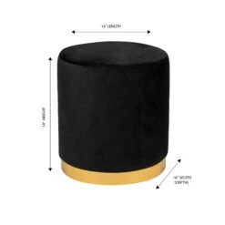 Gianna Smooth Vanity Ottoman 15 Gianna Smooth Vanity Ottoman -Impressionsvanity Gianna Smooth Vanity Ottoman