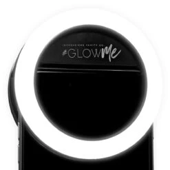 GlowMe® 2.0 LED Selfie Ring Light For Mobile Devices (USB Rechargeable) 36 GlowMe® 2.0 LED Selfie Ring Light For Mobile Devices (USB Rechargeable) -Impressionsvanity GlowMe USB LED Selfie Ring Light Black 01