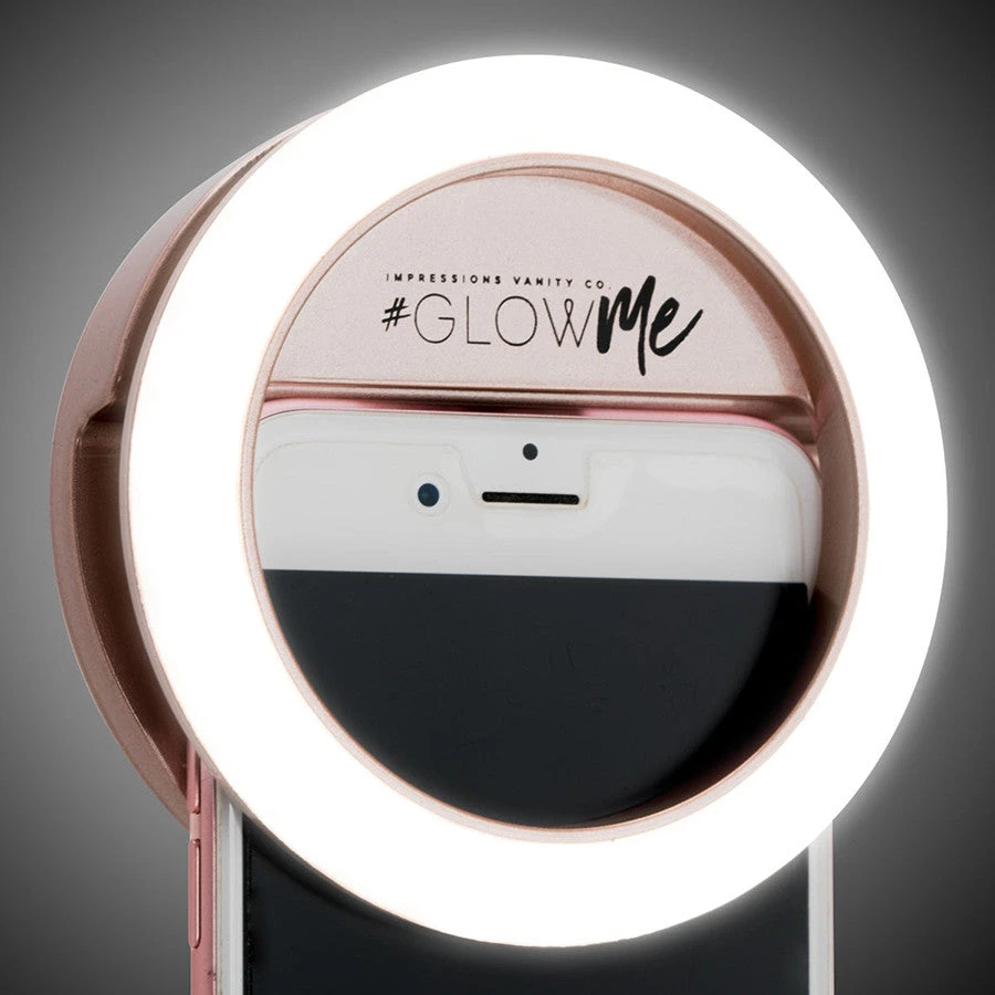 GlowMe® 2.0 LED Selfie Ring Light For Mobile Devices (USB Rechargeable) 4 GlowMe® 2.0 LED Selfie Ring Light For Mobile Devices (USB Rechargeable) - Image 2