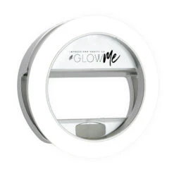 GlowMe® 2.0 LED Selfie Ring Light For Mobile Devices (USB Rechargeable) 31 GlowMe® 2.0 LED Selfie Ring Light For Mobile Devices (USB Rechargeable) -Impressionsvanity GlowMe USB LED Selfie Ring Light Shimmery Silver 01 86a3ff7c 942f 4f24 8fd4 d38ca77da92a