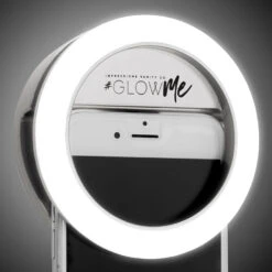 GlowMe® 2.0 LED Selfie Ring Light For Mobile Devices (USB Rechargeable) 30 GlowMe® 2.0 LED Selfie Ring Light For Mobile Devices (USB Rechargeable) -Impressionsvanity GlowMe USB LED Selfie Ring Light Shimmery Silver 02 94847098 4541 4a7a 9150 1023ca46229d