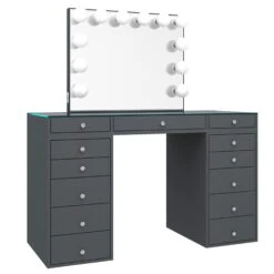 SlayStation® Plus 2.0 Tabletop + Vanity Mirror + 5 Drawer Units Bundle 36 SlayStation® Plus 2.0 Tabletop + Vanity Mirror + 5 Drawer Units Bundle -Impressionsvanity Grey 5 a4f7dc51 4041 416f afb7 07608a04cdba