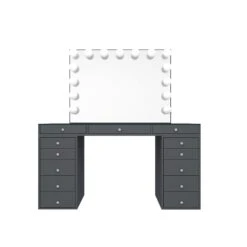 SlayStation® Pro 2.0 Tabletop + Vanity Mirror + 5 Drawer Units Bundle 31 SlayStation® Pro 2.0 Tabletop + Vanity Mirror + 5 Drawer Units Bundle -Impressionsvanity Grey 8