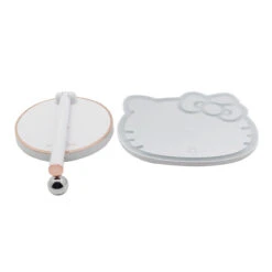 Hello Kitty LED Rechargeable Makeup Mirror 14 Hello Kitty LED Rechargeable Makeup Mirror -Impressionsvanity HK TABLE SET