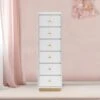 Hello Kitty® SlayStation 6-Drawer Makeup Vanity Storage Unit -Impressionsvanity HKStorageCabinet Gold Lifestyle