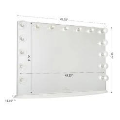 Hollywood Glow® Pro Vanity Mirror 34 Hollywood Glow® Pro Vanity Mirror -Impressionsvanity HOLLYWOOD GLOW PRO VANITY MIRROR