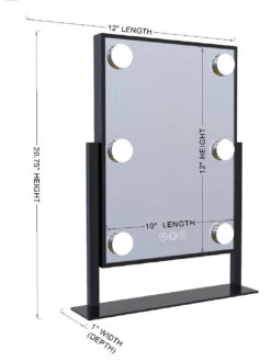 Hollywood Tri-Tone Makeup Mirror 27 Hollywood Tri-Tone Makeup Mirror -Impressionsvanity HOLLYWOODTRI TONEMAKEUPMIRROR04