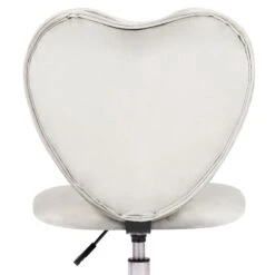 Heart Swivel Vanity Chair 35 Heart Swivel Vanity Chair -Impressionsvanity Heart 2 CoolGreyCropped