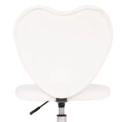 Heart Swivel Vanity Chair 40 Heart Swivel Vanity Chair -Impressionsvanity Heart 2 WhiteCropped