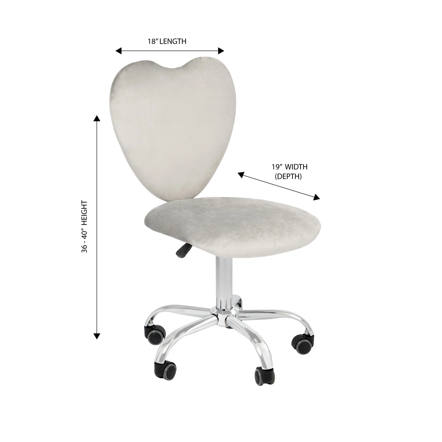 Heart Swivel Vanity Chair 19 Heart Swivel Vanity Chair - Image 17