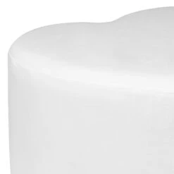 Kianna Heart Vanity Ottoman -Impressionsvanity HeartOttoman White 2 Cropped