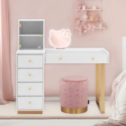 Hello Kitty® SlayStation Duet Vanity Desk 26 Hello Kitty® SlayStation Duet Vanity Desk -Impressionsvanity Hello Kitty Slaystation Duet lifestyle