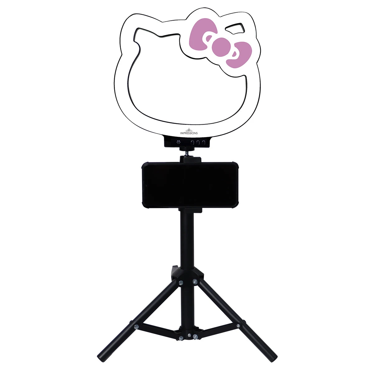 Hello Kitty® Supercute 10” RGB Desktop Ring Light With Tripod 3 Hello Kitty® Supercute 10” RGB Desktop Ring Light With Tripod
