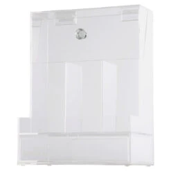 Diamond Collection Acrylic Makeup Brush Holder With Drawer