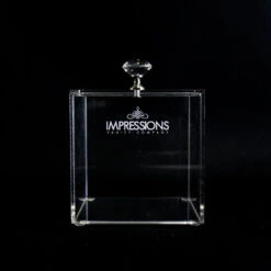 Diamond Collection 6-Piece Acrylic Makeup Organizer Set 18 Diamond Collection 6-Piece Acrylic Makeup Organizer Set -Impressionsvanity IV ORGST CUBE 01